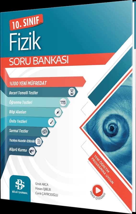 10. Sınıf Fizik Soru Bankası kapağı
