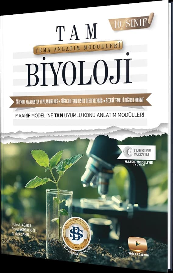 10. Sınıf TAM Biyoloji · Tema Anlatım Modülleri kapağı