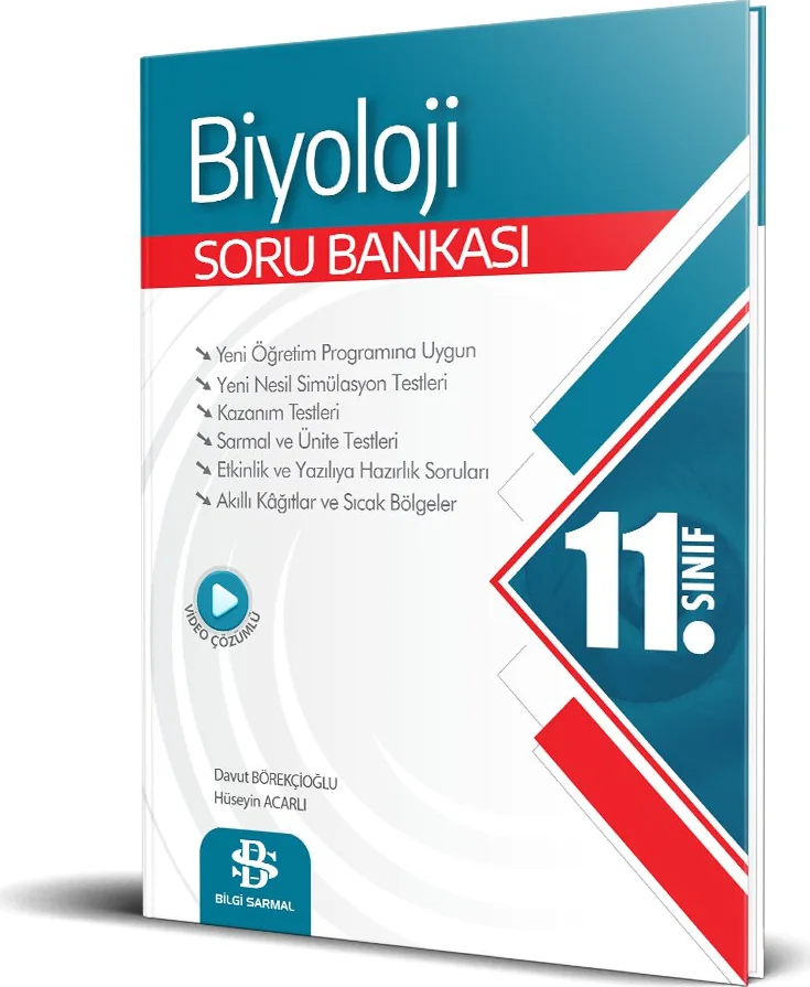 11. Sınıf Biyoloji Soru Bankası kapağı