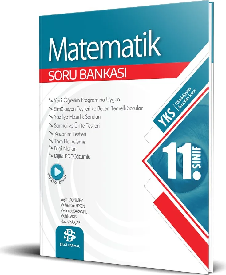 11. Sınıf Matematik Soru Bankası kapağı