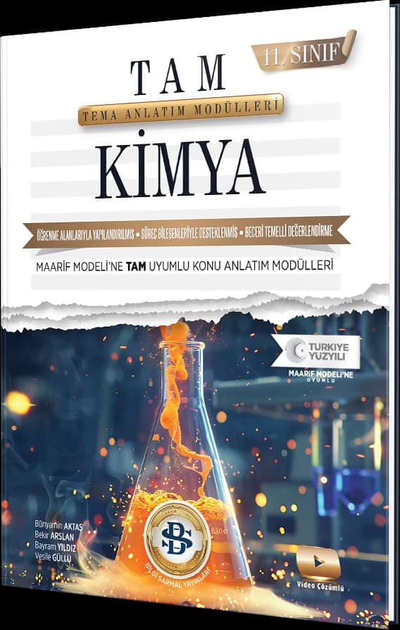 11. Sınıf TAM Kimya · Tema Anlatım Modülleri kapağı
