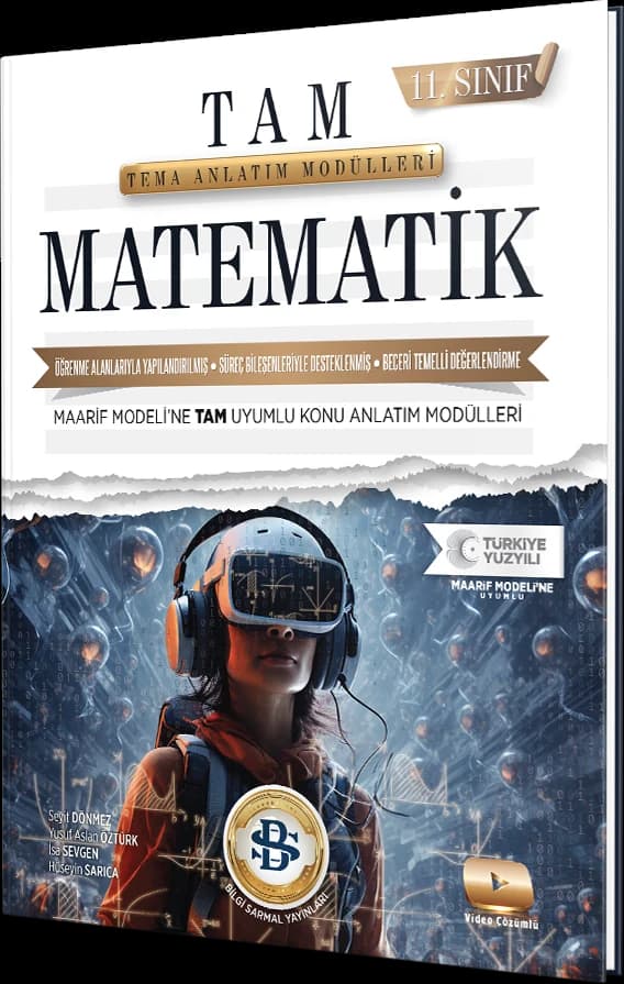 11. Sınıf TAM Matematik · Tema Anlatım Modülleri kapağı