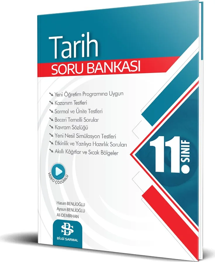 11. Sınıf Tarih Soru Bankası kapağı