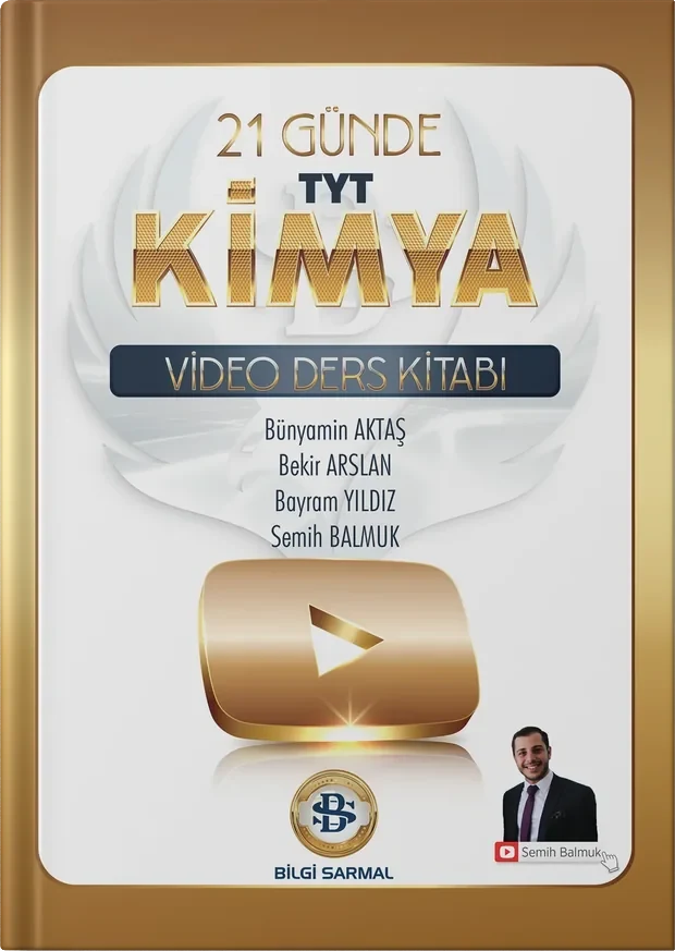 21 Günde TYT Kimya Video Ders Kitabı kapağı