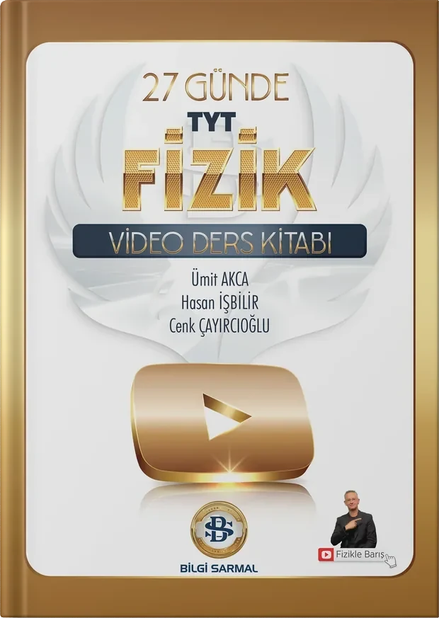 27 Günde TYT Fizik Video Ders Kitabı kapağı