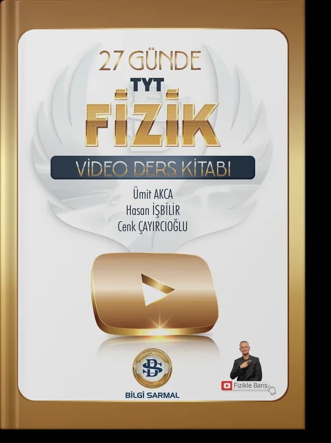 27 Günde TYT Fizik Video Ders Kitabı kapağı