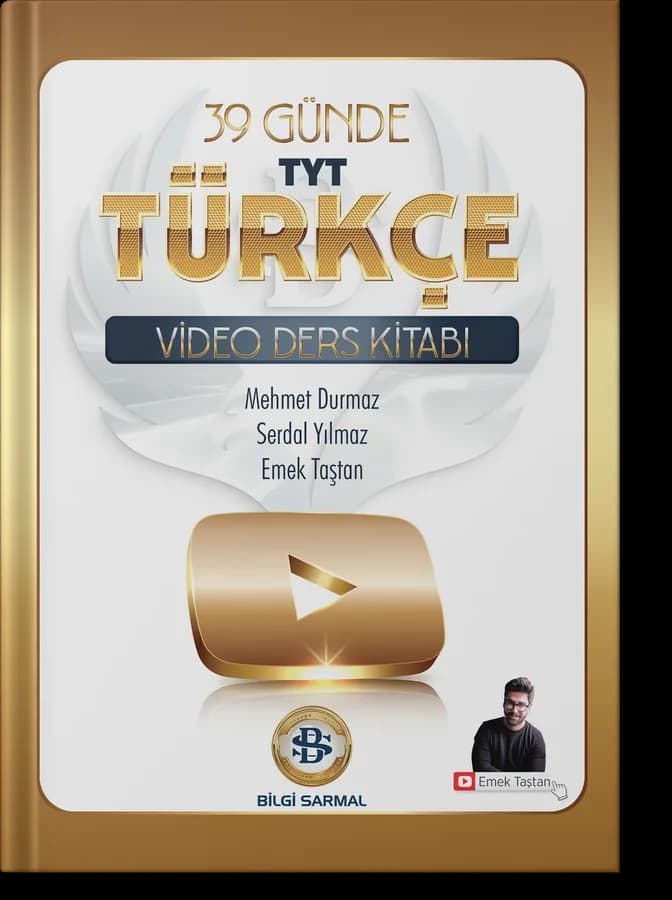39 Günde TYT Türkçe Video Ders Kitabı kapağı