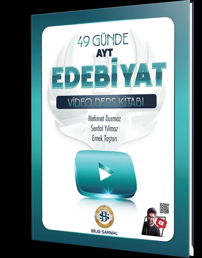 49 Günde AYT Edebiyat Video Ders Kitabı kapağı