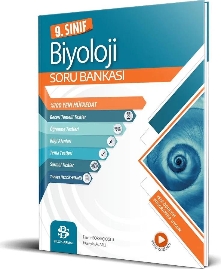 9. Sınıf Biyoloji Soru Bankası kapağı
