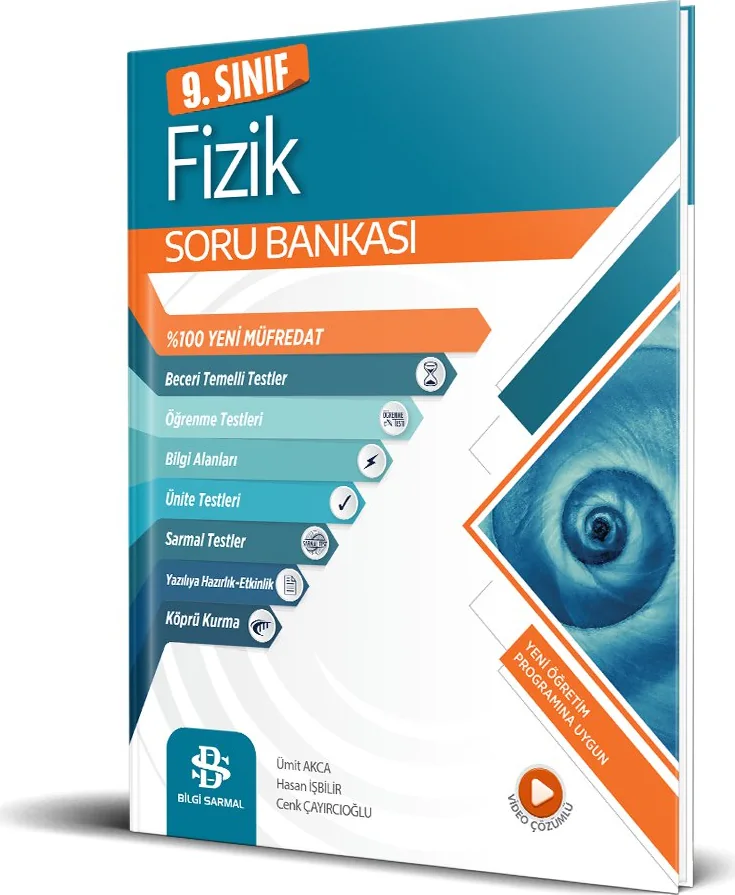 9. Sınıf Fizik Soru Bankası kapağı