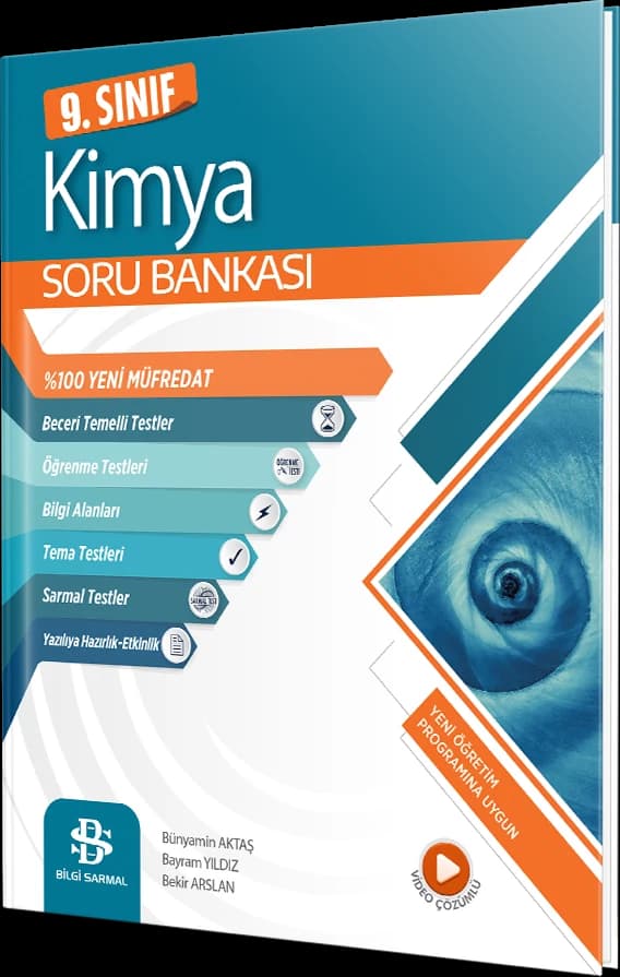 9. Sınıf Kimya Soru Bankası kapağı