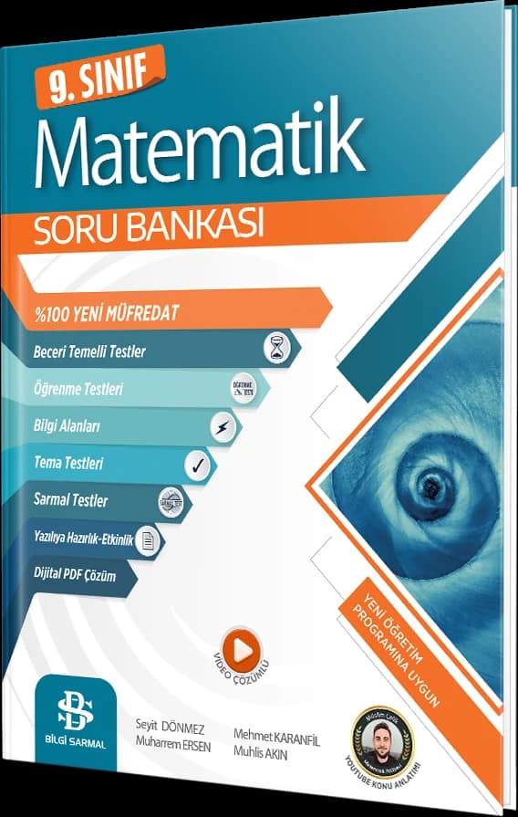 9. Sınıf Matematik Soru Bankası kapağı