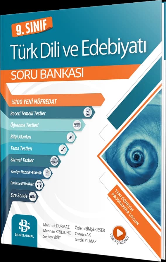 9. Sınıf Türk Dili ve Edebiyatı Soru Bankası kapağı