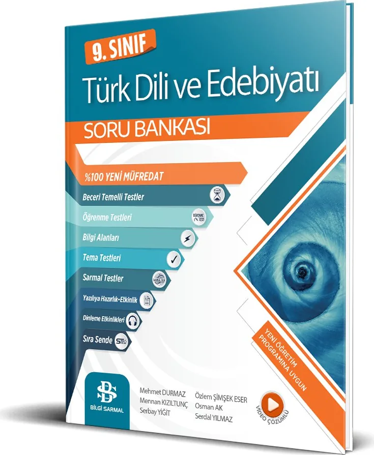 9. Sınıf Türk Dili ve Edebiyatı Soru Bankası kapağı