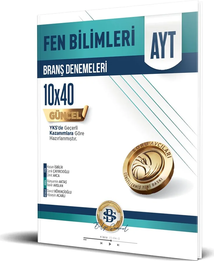 AYT 10'lu Fen Bilimleri Branş Denemeleri kapağı