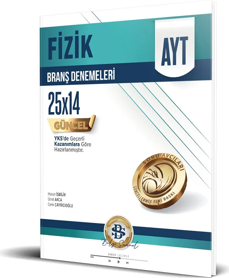 AYT 25'li Fizik Branş Denemeleri kapağı
