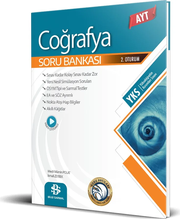 AYT Coğrafya Soru Bankası kapağı