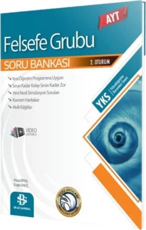 AYT Felsefe Grubu Soru Bankası kapağı