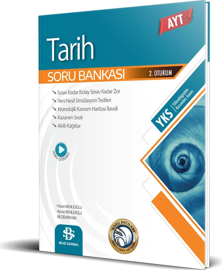 AYT Tarih Soru Bankası kapağı