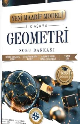 Maarif İlk Aşama Geometri Soru Bankası kapağı
