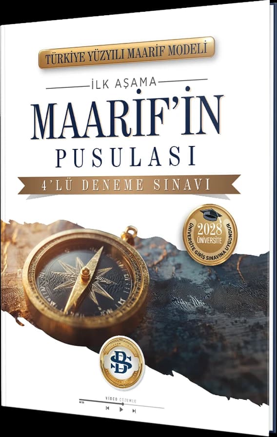 Maarif'in Pusulası 4'lü Deneme Sınavı kapağı