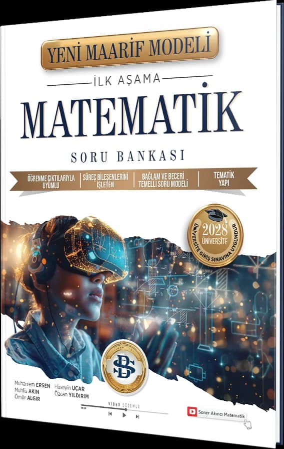 Maarif İlk Aşama Matematik Soru Bankası kapağı