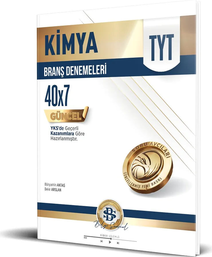 TYT 40'lı Kimya Branş Denemeleri kapağı