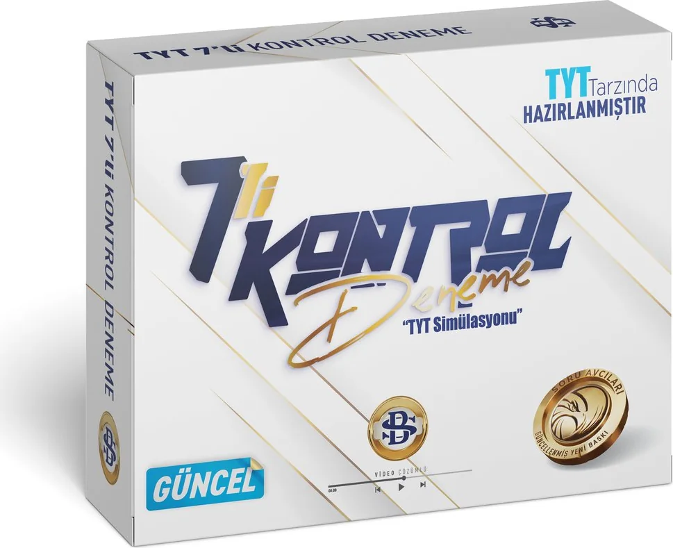 TYT 7'li Kontrol Paket Deneme kapağı