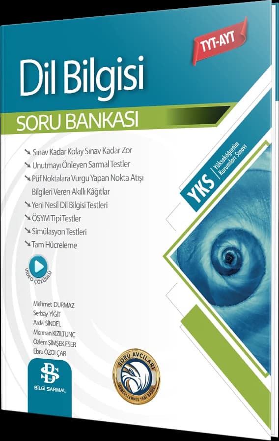 TYT-AYT Dil Bilgisi Soru Bankası kapağı
