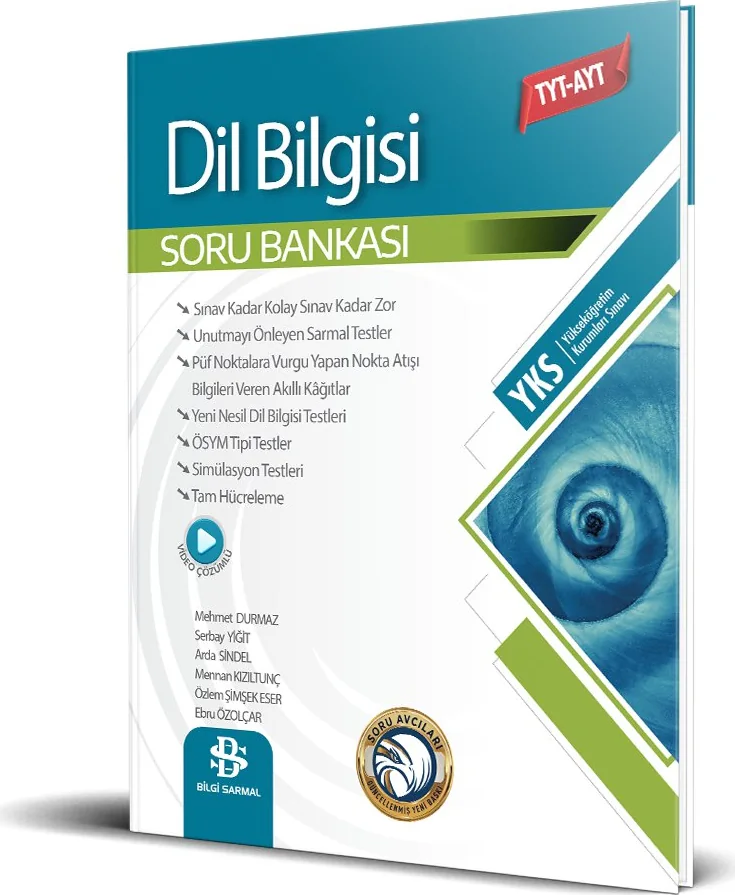 TYT-AYT Dil Bilgisi Soru Bankası kapağı