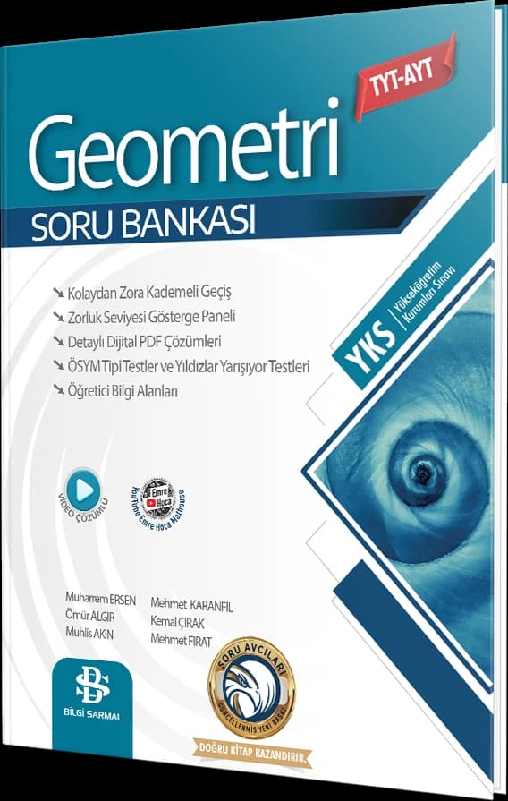 TYT-AYT Geometri Soru Bankası kapağı