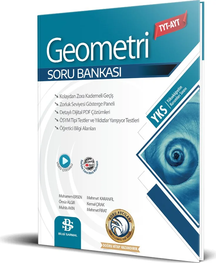 TYT-AYT Geometri Soru Bankası kapağı