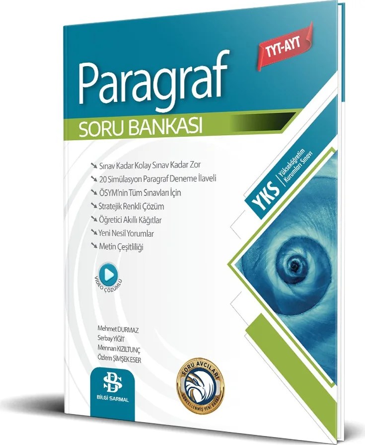 TYT-AYT Paragraf Soru Bankası kapağı