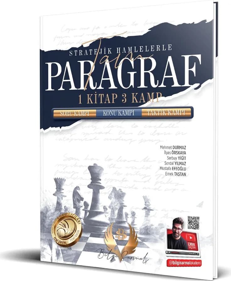 Stratejik Hamlelerle Tam Paragraf Soru Bankası kapağı