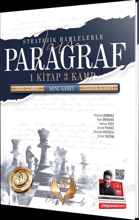 Stratejik Hamlelerle Tam Paragraf Soru Bankası kapağı