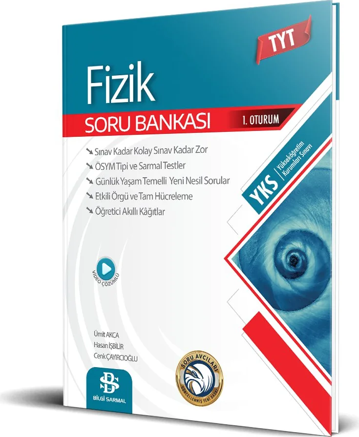 TYT Fizik Soru Bankası kapağı