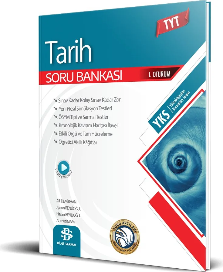 TYT Tarih Soru Bankası kapağı