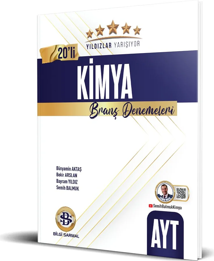 AYT 20'li Kimya Branş Denemeleri kapağı