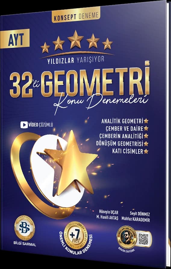 AYT 32'li Geometri Konsept Denemeleri kapağı
