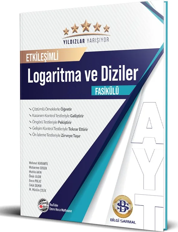 AYT Logaritma ve Diziler Fasikülü kapağı