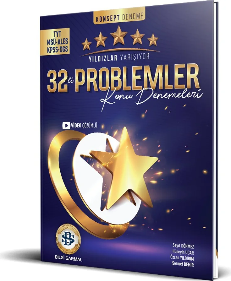 TYT 32'li Problemler Konsept Denemeleri kapağı